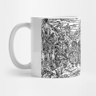 The Fellowship Fantasy Sketch Mug
